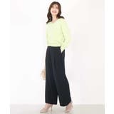 ストレッチワイドストレートパンツ/洗える | OFUON | 詳細画像59 