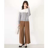 ストレッチワイドストレートパンツ/洗える | OFUON | 詳細画像65 