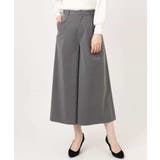 TRソフトストレッチ裏起毛ガウチョパンツ/洗える | OFUON | 詳細画像13 