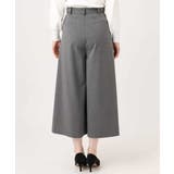 TRソフトストレッチ裏起毛ガウチョパンツ/洗える | OFUON | 詳細画像15 