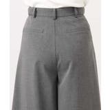 TRソフトストレッチ裏起毛ガウチョパンツ/洗える | OFUON | 詳細画像17 