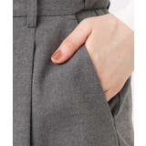 TRソフトストレッチ裏起毛ガウチョパンツ/洗える | OFUON | 詳細画像19 