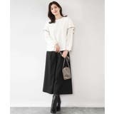 TRソフトストレッチ裏起毛ガウチョパンツ/洗える | OFUON | 詳細画像24 