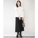 TRソフトストレッチ裏起毛ガウチョパンツ/洗える | OFUON | 詳細画像26 