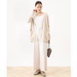 [名品シリーズ]ストレッチワイドパンツ/WEB限定サイズあり/洗える | OFUON | 詳細画像12 