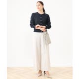 [名品シリーズ]ストレッチワイドパンツ/WEB限定サイズあり/洗える | OFUON | 詳細画像17 