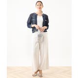 [名品シリーズ]ストレッチワイドパンツ/WEB限定サイズあり/洗える | OFUON | 詳細画像22 