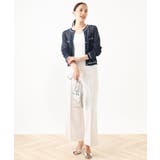 [名品シリーズ]ストレッチワイドパンツ/WEB限定サイズあり/洗える | OFUON | 詳細画像23 