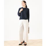 [名品シリーズ]ストレッチワイドパンツ/WEB限定サイズあり/洗える | OFUON | 詳細画像24 