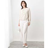 [名品シリーズ]ストレッチワイドパンツ/WEB限定サイズあり/洗える | OFUON | 詳細画像3 