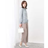 [名品シリーズ]ストレッチワイドパンツ/WEB限定サイズあり/洗える | OFUON | 詳細画像41 