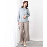 [名品シリーズ]ストレッチワイドパンツ/WEB限定サイズあり/洗える | OFUON | 詳細画像42 