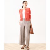 [名品シリーズ]ストレッチワイドパンツ/WEB限定サイズあり/洗える | OFUON | 詳細画像52 