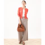 [名品シリーズ]ストレッチワイドパンツ/WEB限定サイズあり/洗える | OFUON | 詳細画像53 