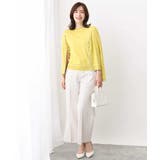 [名品シリーズ]ストレッチワイドパンツ/WEB限定サイズあり/洗える | OFUON | 詳細画像8 