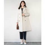 ダブルクロス テーパードパンツ/洗える | OFUON | 詳細画像17 