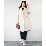 ダブルクロス テーパードパンツ/洗える | OFUON | 詳細画像18 