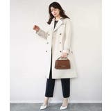 ダブルクロス テーパードパンツ/洗える | OFUON | 詳細画像19 