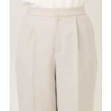 ダブルクロス テーパードパンツ/洗える | OFUON | 詳細画像41 