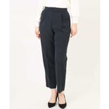 ダブルクロス テーパードパンツ/洗える | OFUON | 詳細画像46 