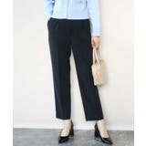 ネイビー | ダブルクロス テーパードパンツ/洗える | OFUON