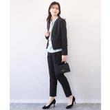 [名品シリーズ]ストレッチテーパードパンツ/洗える | OFUON | 詳細画像23 