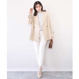 [名品シリーズ]ストレッチテーパードパンツ/洗える | OFUON | 詳細画像36 