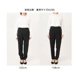 [名品シリーズ]ストレッチテーパードパンツ/洗える | OFUON | 詳細画像56 