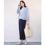 [名品シリーズ]ストレッチテーパードパンツ/洗える | OFUON | 詳細画像6 