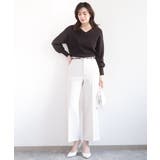 [名品シリーズ]ストレッチワイドパンツ/洗える | OFUON | 詳細画像11 