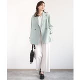 [名品シリーズ]ストレッチワイドパンツ/洗える | OFUON | 詳細画像20 