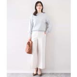 [名品シリーズ]ストレッチワイドパンツ/洗える | OFUON | 詳細画像49 