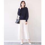 [名品シリーズ]ストレッチワイドパンツ/洗える | OFUON | 詳細画像53 