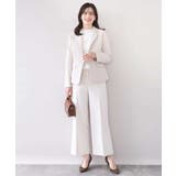 [名品シリーズ]ストレッチワイドパンツ/洗える | OFUON | 詳細画像6 