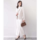 [名品シリーズ]ストレッチワイドパンツ/洗える | OFUON | 詳細画像8 