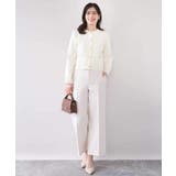 [名品シリーズ]ストレッチワイドパンツ/洗える | OFUON | 詳細画像9 