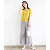 ストレッチワイドパンツ/接触冷感/洗える/WEB限定サイズあり | OFUON | 詳細画像44 