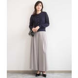 ストレッチ2タックワイドパンツ UVカット 接触冷感 | OFUON | 詳細画像24