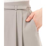 ストレッチ2タックワイドパンツ UVカット 接触冷感 | OFUON | 詳細画像33