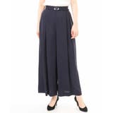 ストレッチ2タックワイドパンツ UVカット 接触冷感 | OFUON | 詳細画像37
