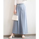 ストレッチ2タックワイドパンツ UVカット 接触冷感 | OFUON | 詳細画像7