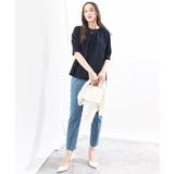 [名品シリーズ]ストレッチテーパードパンツ/洗える/WEB限定サイズ | OFUON | 詳細画像13 