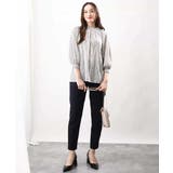 [名品シリーズ]ストレッチテーパードパンツ/洗える/WEB限定サイズ | OFUON | 詳細画像2 