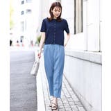 [名品シリーズ]ストレッチテーパードパンツ/洗える/WEB限定サイズ | OFUON | 詳細画像29 