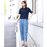 [名品シリーズ]ストレッチテーパードパンツ/洗える/WEB限定サイズ | OFUON | 詳細画像30 