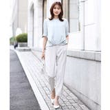 [名品シリーズ]ストレッチテーパードパンツ/洗える/WEB限定サイズ | OFUON | 詳細画像33 