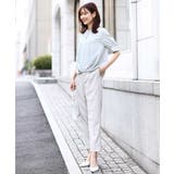 [名品シリーズ]ストレッチテーパードパンツ/洗える/WEB限定サイズ | OFUON | 詳細画像35 