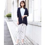 [名品シリーズ]ストレッチテーパードパンツ/洗える/WEB限定サイズ | OFUON | 詳細画像36 