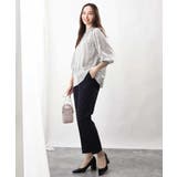 [名品シリーズ]ストレッチテーパードパンツ/洗える/WEB限定サイズ | OFUON | 詳細画像4 