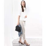 [名品シリーズ]ストレッチテーパードパンツ/洗える/WEB限定サイズ | OFUON | 詳細画像7 